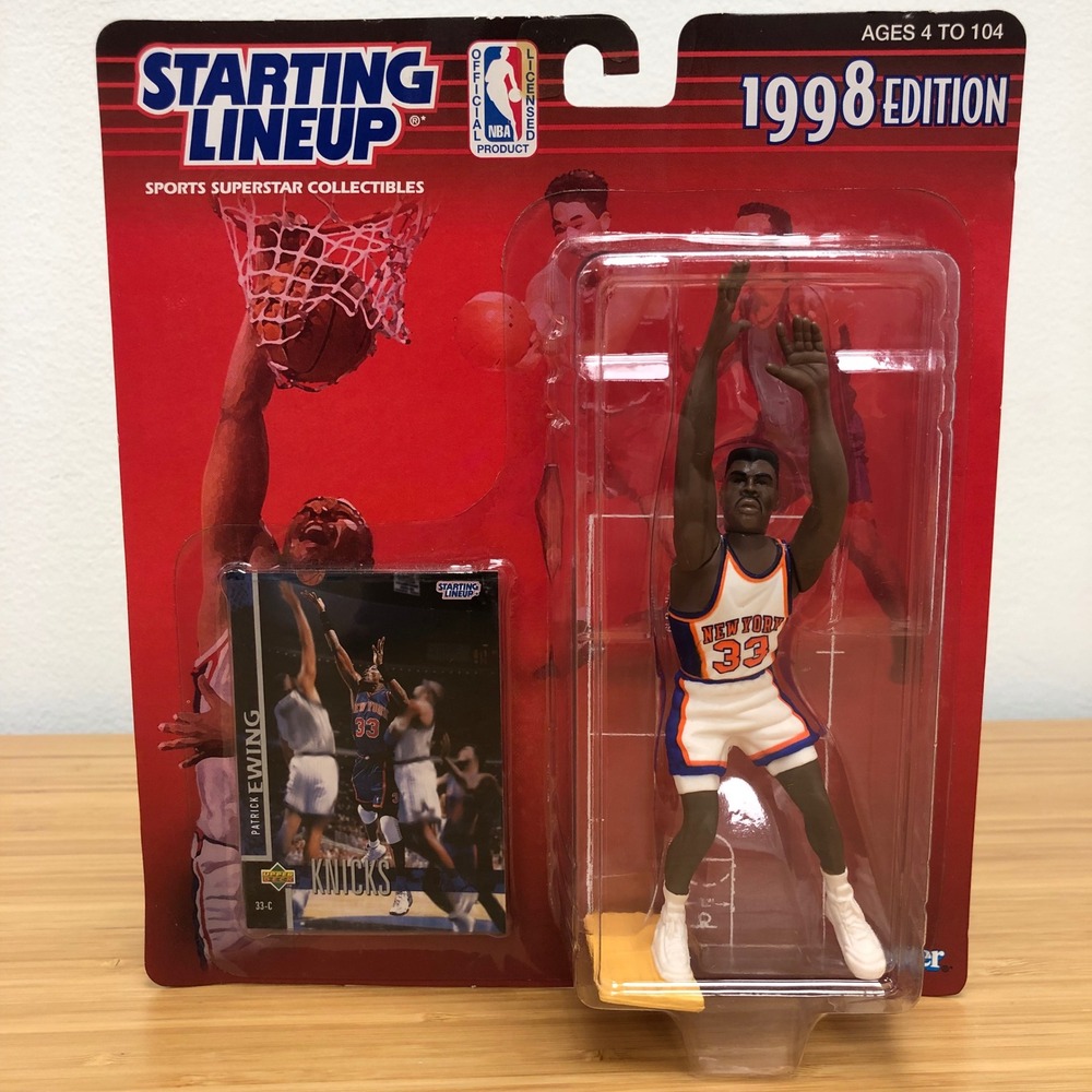 Kenner Starting Lineup Patrick Ewing Action Figure 1998 NBA Knicks‎ Collectible